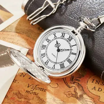 Реколта златни луксозни кристални джобни часовници, бельо мъжко колие, минимализъм, персонални джобен часовник с брелоком, уникални подаръци, reloj hombre
