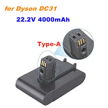 22,2 На 4000 ма DC31 Тип Литиево-йонна батерия за Дайсън DC31 DC34 DC35 DC44 DC45 Батерии за ръчната прахосмукачка за домашни любимци