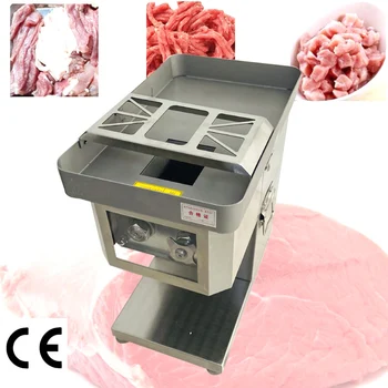Електрическа Машина за рязане на месо, Търговска Машина За Нарязване на Месо Автоматична Машина За Нарязване на месото на Кубчета