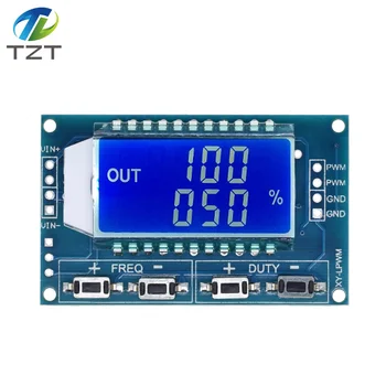 Генератор на сигнали TZT, PWM, работен цикъл, с регулируема честота на импулси, модул LCD дисплей, 1 Hz-150 khz, 3,3-30, модул заплати PWM