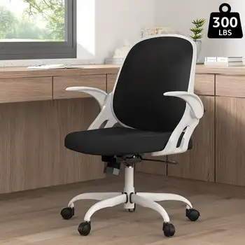 Стол за офис, стол за работния плот, удобен ергономичен въртящо компютърен стол, офис стол от дишаща мрежа, задачата за подкрепа на долната част на гърба