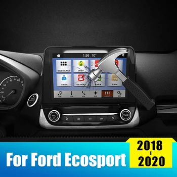 За Ford Ecosport 2018 2019 2020 2021 защитно фолио за екрана на GPS навигация за кола от закалено стъкло LCD сензорен стикер, аксесоари