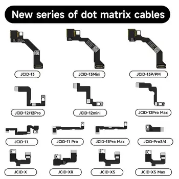 Гъвкав кабел JC Dot Matrix телефон за X-13Pro Max Face ID не работи, програмист за ремонт, откриване на точка на проектора, за подмяна на кабела