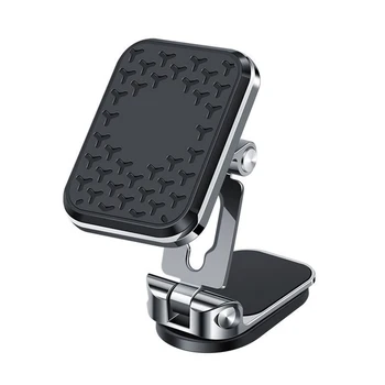 Кола за телефон, магнитни сгъваем въртящи, силна магнитна скоба за телефон, аксесоари за мобилни телефони iPhone Samsung Xiaomi