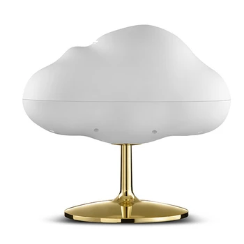 4X Облак USB Настолна лампа Овлажнител на въздуха Електрически ултразвукова ароматни дифузор студена мъгла за стая Дифузор аромати