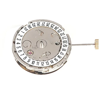 1 комплект часов механизъм 8205 с един календар 6 сребърни шевове за автоматичен механизъм 2813