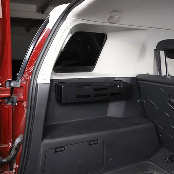 За Toyota FJ Cruiser 2007-2021, алуминиева сплав, черни детайли разделяне на багажника, преграда за съхранение на багаж, аксесоари за крайцери