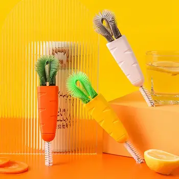 Креативна Четка За Почистване на капачки за чаши във формата на Моркови 
