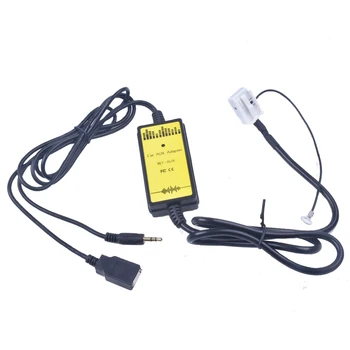 Автомобилен USB Адаптер MP3 Аудио SD, AUX, USB и CD-Чейнджър за За Seat Altea Leon Toledo за vw Polo, Passat B6 B7 Tiguan T5