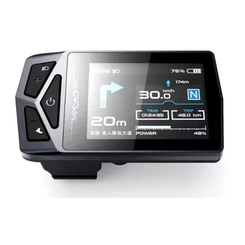 1 Бр. Дисплей E-Bike 02U E-Bike Bluetooth Навигационния Екран на Дисплея За BBS 01 02 HD G510 G330 Среднеприводный Двигател