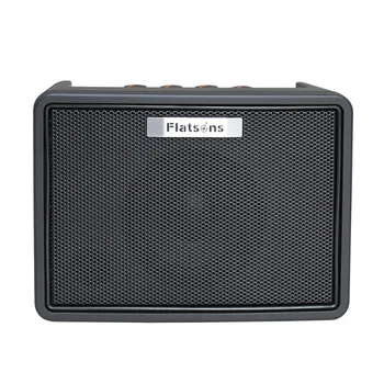 Преносима система Високоговорители FLATSONS FGA-3 за практикуване на электрогитарой, Качеството на звука е ефект на забавяне лента, без аксесоари за инструменти Bluetooth