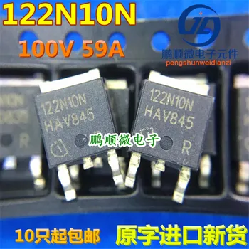 30 бр. оригинален нов IPD122N10N3 122N10N TO-252 маркова новост MOSFET полеви транзистор от N-канален 100 В