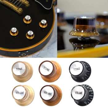 Музикални инструменти потенциометър Дръжки на силата на звука на Тон електрически китари регулатор на скоростта за LP SG