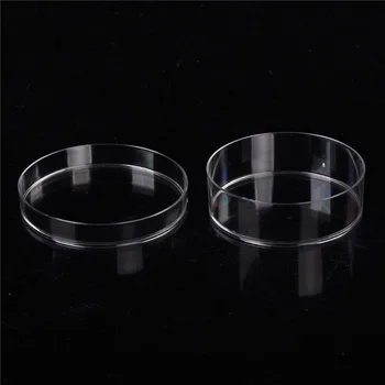Висококачествени 35x15 мм стерилни чаши Петри от полистирол с капаци, 10 бр., експериментални аксесоари