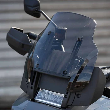 За Harley Pan American ADV, с прозрачна предна предното стъкло RA1250S черен дим 11-инчов подвижен 
