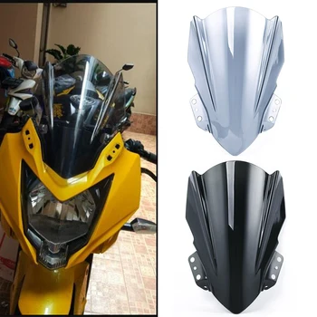Мотоциклет туристически предния екран Flyscreen предното стъкло, Защита от вятър за Kawasaki Ninja 250SL 2015-2021 2016 2017