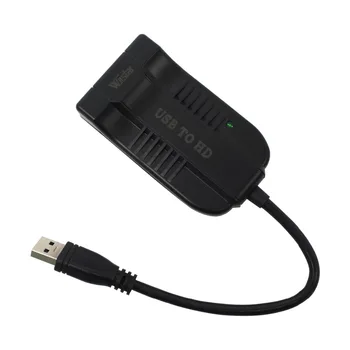 Wiistar USB3.0 към HDMI USB3.0 Адаптер Поддръжка Windows7/8/XP за HDTV TV 1080P на Външен Монитор Конвертор с Висока Скорост