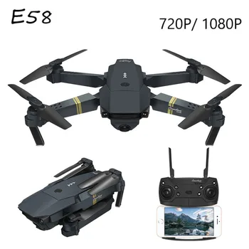 Eachine E58 Дрон WIFI FPV С Широкоугольной Камера HD 1080P/720P Режим на Задържане Височина Сгъваем Лост RC Квадрокоптер X Pro RTF Drone