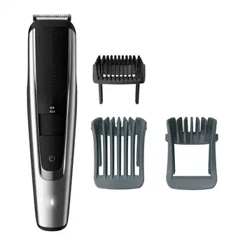 Машинка за оформяне на брада и машина за подстригване на коса серия 5000, , Безжична, за Еднократна употреба Машинка за оформяне на брада и Машина за подстригване на коса с функция за ЛЕСНО измиване
