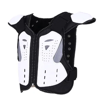 Детска предпазна жилетка за тялото, брони, бебешко яке за езда, защита за мотокрос, предпазни средства за гърдите и гръбначния стълб