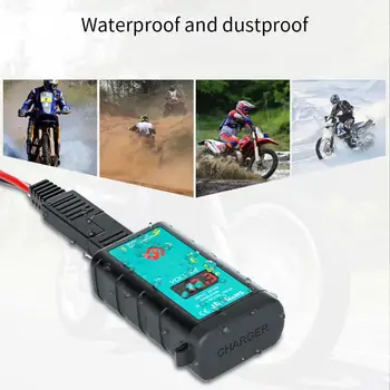 Ефективен мотоциклети SAE се свързва към USB + Type-C зарядно устройство за мобилен телефон PD Бързо зареждане на Квадратно зарядно устройство водоустойчив