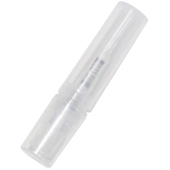 Мини-прозрачен пластмасов спрей за обем 2 мл за пръскане на парфюм, празна проба, подходяща за партита на пътуване