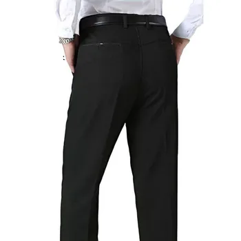 2019 Модерен мъжки панталони за костюми, класически бизнес панталони размер плюс 20-40, всеки ден прави панталони, мъжки панталони Pantalon Hombre