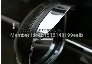 2010-2015для за Volkswagen VW Tiguan 2013-2015 ABS Хромирани Странични Огледала за обратно виждане, Козирка От Слънце/Дъжд, Защитни облицовки