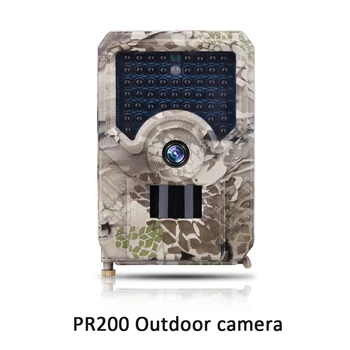 НОВА независима безжична камера PR200 за употреба на открито IP54, водоустойчив, за наблюдение на живот, ловна камера, видео рекордер