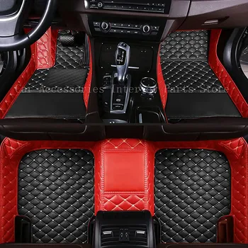 Автомобилни постелки за 4-врата на Audi A1 2015 2014 2013 2012 2011, килими за подреждане на аксесоари за интериора, водоустойчив килими