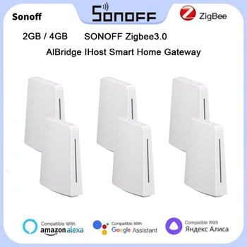 SONOFF IHost Портал за smart home 2 / 4G Zigbee 3,0 AlBridge RJ-45 5V--2A Type-C IHost Хъб за smart home Портал за умно дома си Интелигентен ключ