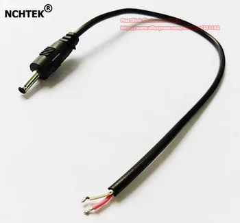 Съединители dc NCHTEK 3,5x1,35 мм, кабел-конвертор за зарядно устройство dc кабел с косичкой 3,5/1,35 dc /Безплатна доставка/50 бр.