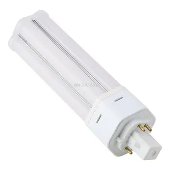 Led лампа с PLC G24, универсална лампа G24d с 4 контакти G24q, 18 W, заменяемая енергийна ефективност КФЛ мощност 36 W (премахване на баласт)