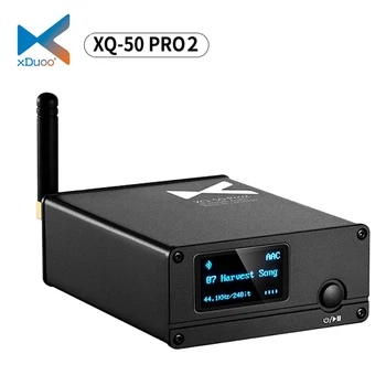 XDUOO XQ-50 PRO2 Bluetooth Аудио Приемник, Конвертор QCC5125 Buletooth 5.1 КПР XQ-50 pro поддръжка на КОМПЮТРИ, USB КПР XQ-50 PRO