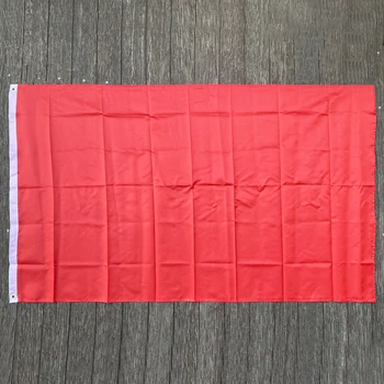 безплатна доставка xvggdg 90+150 см Червени знамена Плътен цветен банер за украса
