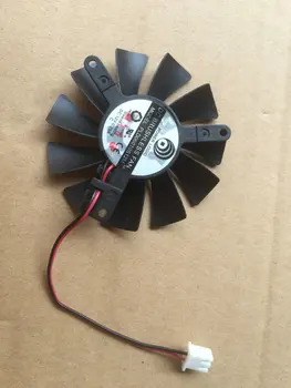 Origianl за листата на вентилатора на видеокартата XFX PLD06010S12M DC12V 0.25 A, стъпка 42 мм диаметър 55 мм