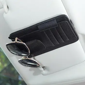 Авто сенника-органайзер с множество джобове за аксесоари за интериора на колата, джобен органайзер, чанта за съхранение на документи, държач за писалка