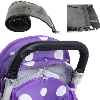 2 бр./компл. Защитен калъф за подлакътник на количката дръжка за детска количка, защитни кожена дръжка, калъф за подлакътник, високо качество